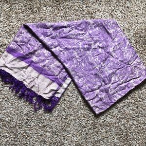 Purple Pashmina Starf - Brand New Never Used